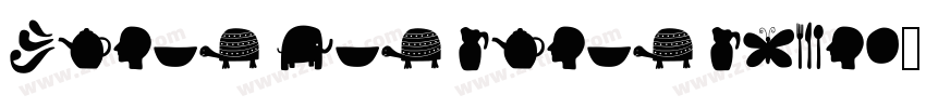 Round and round regu字体转换